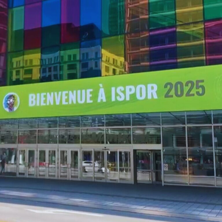 Outside the Palais des Congrès de Montréal